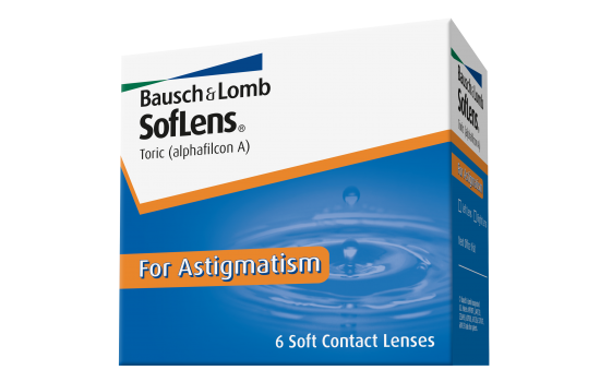 CONTACT LENSES SOFLENS TORIC MONTHLY 6 PACK