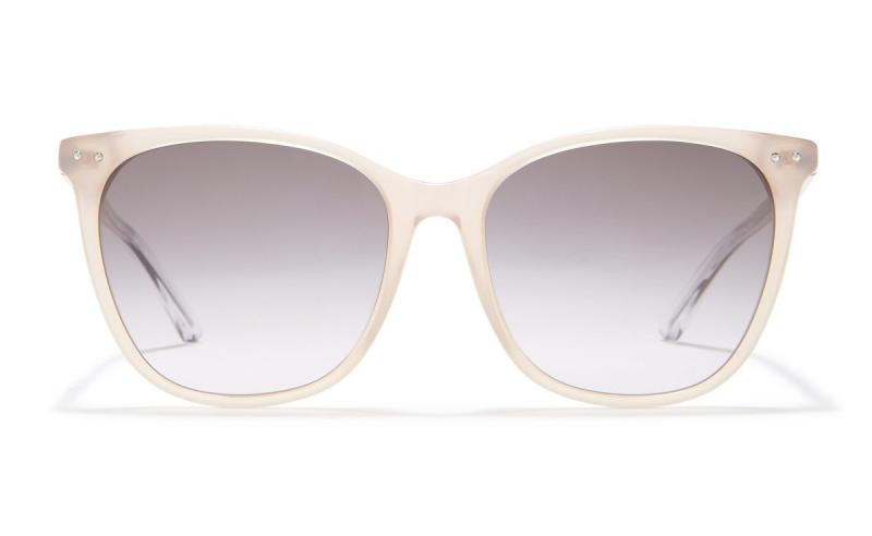 #756 Bottega Veneta Bottega Veneta BV0079S 003 Red Frame/Grey Polarized 55mm Sunglasses 