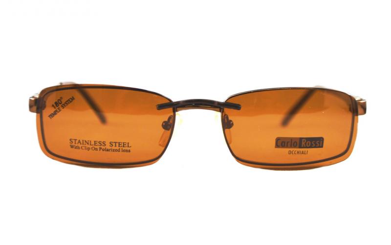 Eyeglasses Carlo Rossi 7343 \u0026 Clip On