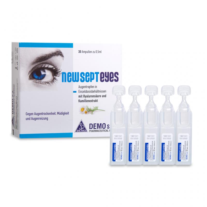 ΟΦΘΑΛΜΙΚΕΣ ΣΤΑΓΟΝΕΣ NEW SEPT TOTAL 30 x 0.5ml